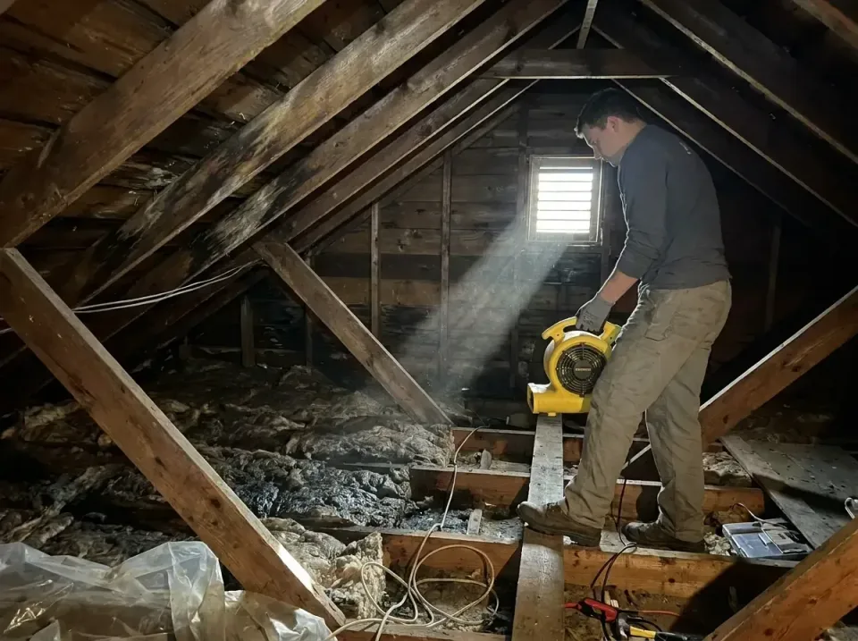 attic-water-damage-drying-proc-007 — frequently asked questions, Emergency Water Extraction & 24/7 Flood Response in Sanibel…